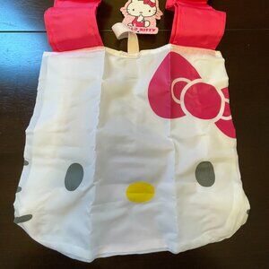 Hello Kitty Sanrio Shopping Bag Reusable Packable Ureshii Market Eco Japan NWT
